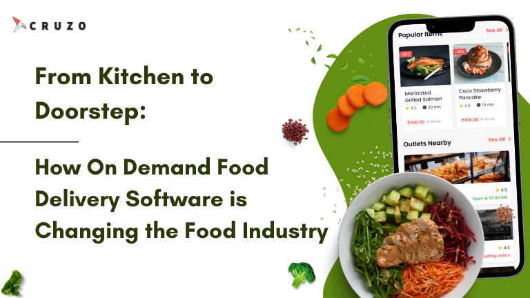 How On Demand Food Delivery Software is Changing the Food Industry